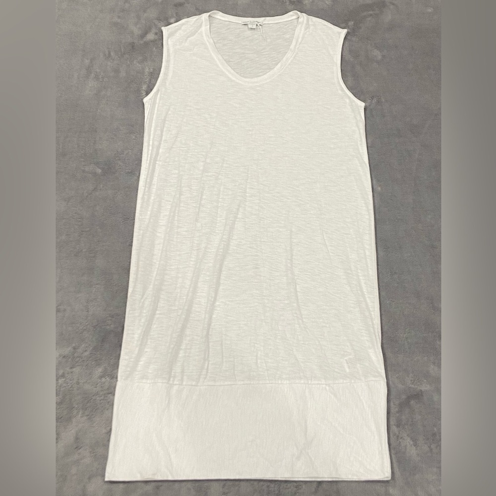 James Perse Light Weight White Tunic‎ Dress Size 1 NWOT